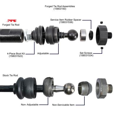 Stage3 Forged Tie Rod Assemblies Pair 2011-2024 PPE