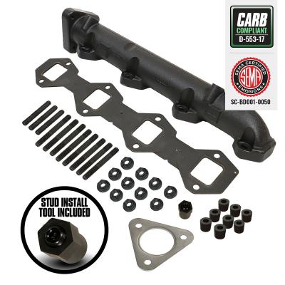 6.7L Power Stroke Driver's Side Exhaust Manifold Kit Ford 2011-2019 F250/F350/F450/F550 Super Duty BD Diesel