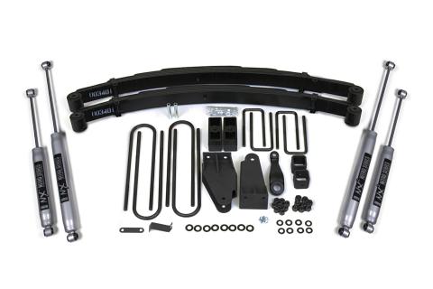 4 Inch Lift Kit Ford F250 TTB 80-86 4WD NX2 Nitro Shocks