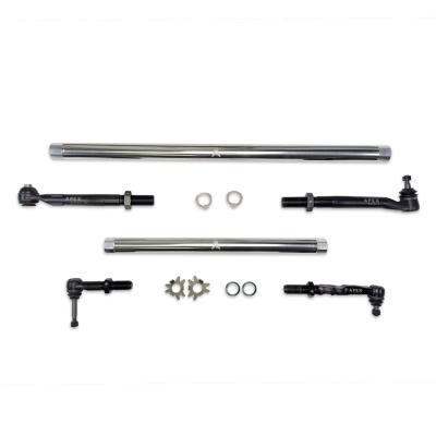 Heavy Duty ProLock Poished Aluminum Tie Rod and Drag Link Assembly Fits: 05-16 F250/F350 Super Duty Apex Chassis