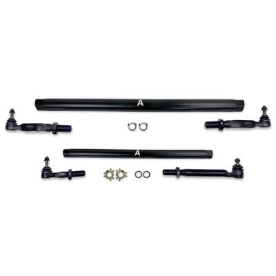 Heavy Duty ProLock Black Aluminum Tie Rod and Drag Link Assembly Fits: 14-24 Ram 2500/3500 Apex Chassis