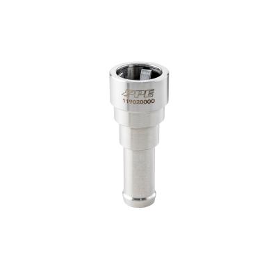 15-16 GM 6.6L LML Heater Outlet Hose Connector - 5/8 Inch Hose to 5/8 Inch Tube Pacific Performance Engineering