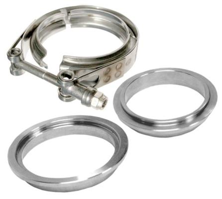3 Inch V Band 3 Piece Set 1C 1M 1F Aluminum PPE Diesel