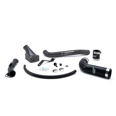 2006-2010 Silverado/Sierra 2500/3500 Billet Forward Facing Thermostat Housing Kit Kingsport Grey