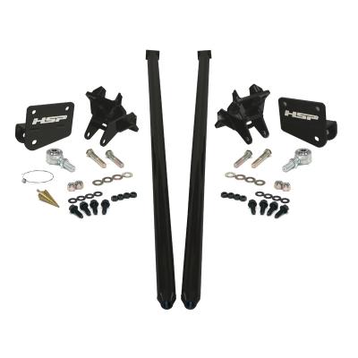 HSP Traction Bars For 2011-2017 Ford Powerstroke 6.7 Liter F350 DRW Extended Cab Short Bed Kingsport Grey