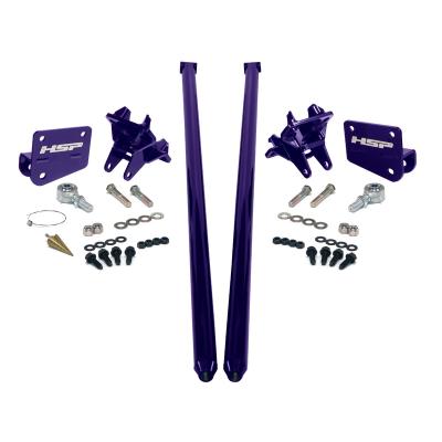 HSP Traction Bars For 2011-2017 Ford Powerstroke 6.7 Liter F350 DRW Crew Cab Long Bed-Illusion Purple