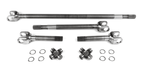 Chromoly Front Axle Kit Dana 44 Both Sides 19/30 Spline 1310 U-Joints D44 19/30 Spline 4340 Front Axle Kit W/ 297X 69-80 GM Trk & Blazer (Assm Req) Yukon Gear