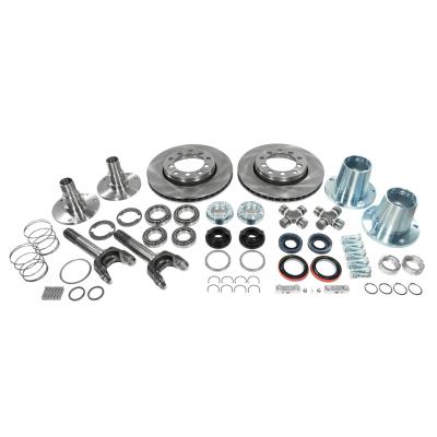 Spin Free Kit For Jeep '07-'18 Jeep Wrangler JK 2007-2017 Jeep JK Spin Free Kit 5x5.5 Inch Pattern 7166 U-Joint Yukon Gear