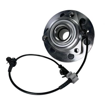 Front Unit Bearing & Hub Assembly For '07-'13 GM 1/2 Ton With ABS 6 Studs Front Unit Bearing & Hub Assembly For '07-'13 GM 1/2 Ton W/ABS 6 Studs '07-'13 GM 1/2 Ton Front Wheel Bearing & Hub Assy W/ ABS 6 Stud See Notes Yukon Gear