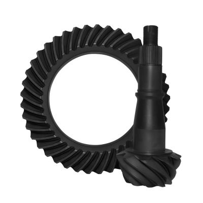 High Performance Ring & Pinion Set GM 9.5 Inch 2014 & Up 4.10 Ratio 9.5 Inch GM 12 Bolt 4.10 R&P 2014 & Up( 3.42 & Up Case) Metric Pinion Threads Yukon Gear