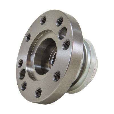 Front Pinion Flange Dana 30/44 Jk 24 Spline 2.620 Inch Tall 1.846 Inch Hub Dia JK D30/ D44 Rev 24 Spline Pinion Flange 8 Bolt Patrn 2.620 Inch Tall 1.846 Inch Seal Dia Yukon Gear