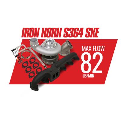 Iron Horn 5.9L Cummins Turbo Kit S364SXE/80 0.91AR Dodge 2003-2007 RAM 2500/3500 BD Diesel