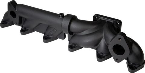 ATS Pulse Flow Exhaust Manifold Kit Fits 2007.5-2018 6.7L Cummins 2-Pc Holset With Gaskets Turbo Flange Hardware