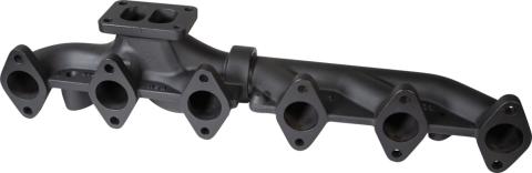 ATS Pulse Flow Exhaust Manifold Kit Fits 2007.5-2018 6.7L Cummins 2-Pc Holset With Gaskets Turbo Flange Hardware