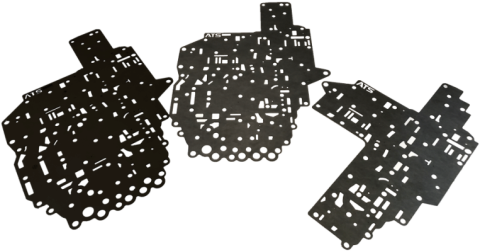 ATS 68Rfe Billet Channel Plate Kit Fits 2007.5-2011 6.7L Cummins