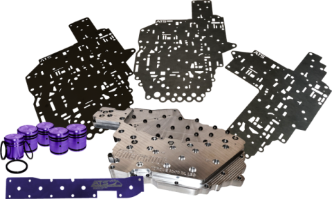 ATS 68Rfe Billet Channel Plate Kit Fits 2012-2018 6.7L Cummins