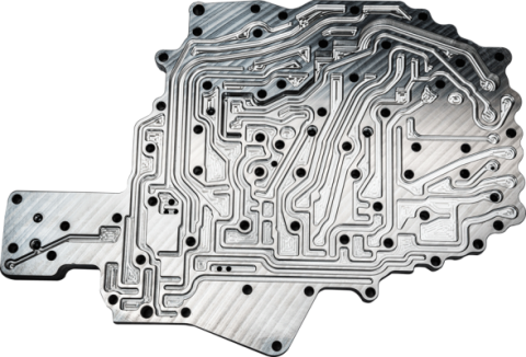 ATS 68Rfe Billet Channel Plate Kit Fits 2012-2018 6.7L Cummins