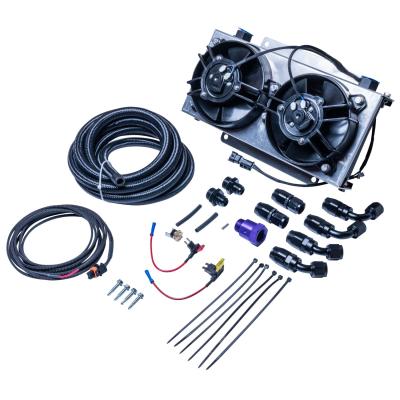 ATS Universal Transmission Cooler Kit, 19 Row w/ Dual Fan 1/2 Inch Lines ATS Diesel Performance