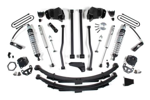 6 Inch Lift Kit Long Arm &amp; FOX 2.5 Coil-Over Conversion Dodge Ram 2500/3500 03-07 4WD Fox 2.5 Performance Shocks Diesel  Block Kit Fox 2.5 Performance Shocks