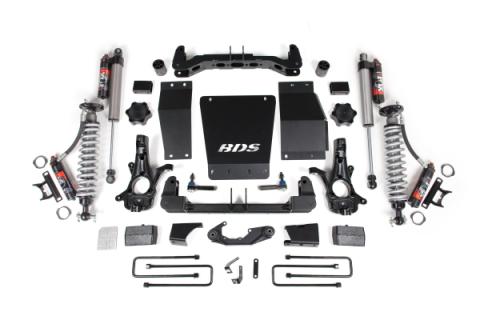 4 Inch Lift Kit FOX 2.5 Performance Elite Block Kit Cast Steel Coil-Over 14-18 Silverado/Sierra 1500 4WD