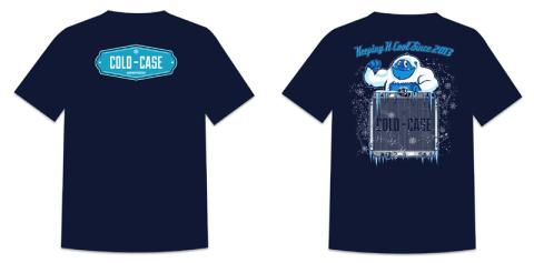 Cold Case T-Shirt Small Cold Case Radiators
