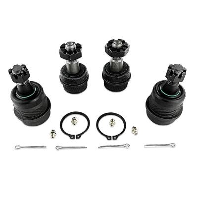 Apex Chassis Heavy Duty Ball Joint Kit Fits: 90-01 Jeep Cherokee 90-92 Jeep Comanche 93-98 Jeep Grand Cherokee 97-06 Jeep Wrangler TJ 87-95 Jeep Wrangler YJ Includes: 2 Upper &amp; 2 Lower