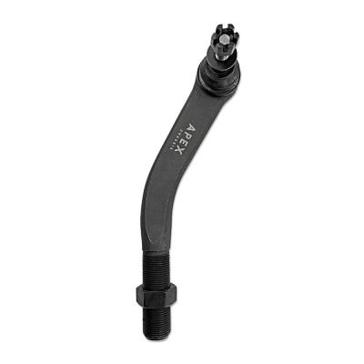 Apex Chassis Heavy Duty Tie Rod &amp; Drag Link Assembly in Black Anodized Aluminum Fits:  07-18 Jeep Wrangler JK JKU Rubicon Sahara Sport. Note this FLIP kit fits vehicles with a lift exceeding 3.5 inches. This kit requires drilling the knuckle.