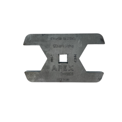 2.5 Ton Jeep JK/JL/JT Steel Steering Assembly Jam Nut Wrench Kit (1), 46-48MM (1) 41-43MM Apex Chassis