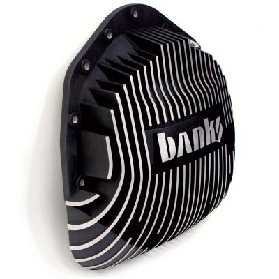 Ram-Air Differential Cover Kit Satin Black/Machined w/Hardware 01-19 Chevy/GMC 03-24 Ram with AAM 11.5 Inch or 11.8 Inch 14 Bolt Rear Axle Banks Power
