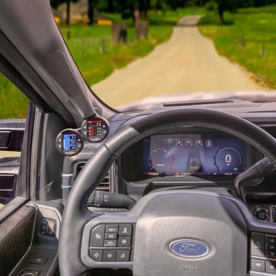 iDash Stealth Pod Mount for 21-25 Ford F-150 and 23-26 Super Duty Dual Pod Banks Power