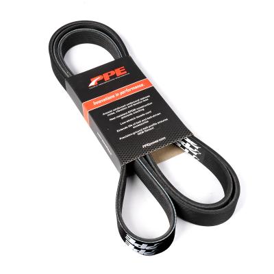 High Performance Heavy Duty Serpentine Belt 2002-2005 GM 6.6L Duramax Single Alternator 105A No Vacuum Pump PPE