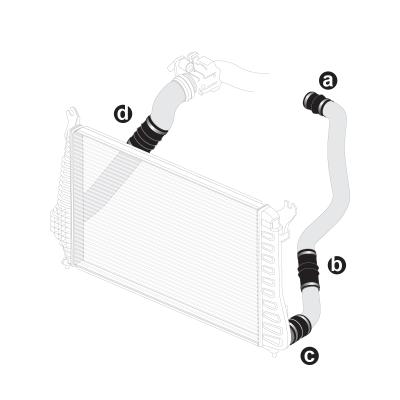 LML 11-16 Silicone Hose And Clamp Kit Black PPE Diesel