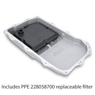 2018-2022 Jeep JL/JT 2.0L/3.0L w/ 850RE Transmission Heavy-Duty Cast Aluminum Transmission Pan Black