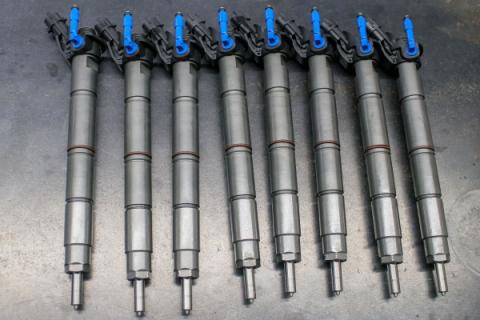 Ford Powerstroke 11-14 6.7L Reman Injector Set 100% Over Dynomite Diesel