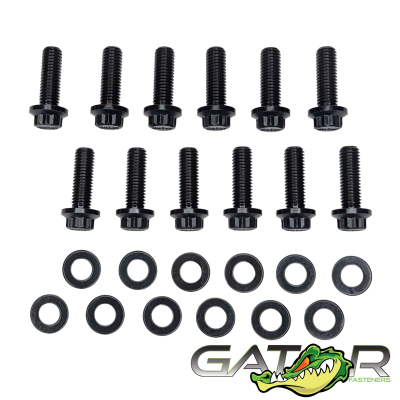 Heavy Duty Up-Pipe Bolt Kit for 2001-2016 Silverado/Sierra 2500/3500 HD 6.6L Duramax Diesel Gator Fasteners