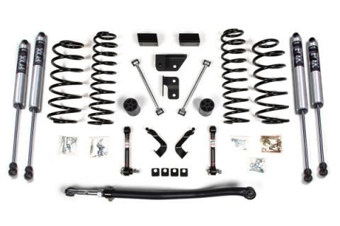 3 Inch Lift Kit Jeep Wrangler JL 18-25 2-Door Fox 2.0 Performance Shocks