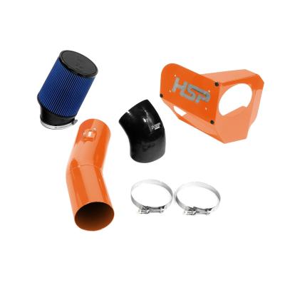 HSP Cold Air Intake For 2020-2022 Ford Powerstroke F250/350 6.7 Liter-M&amp;M Orange