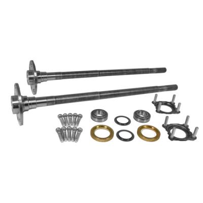 Chromoly Rear Axle Kit Dana 35 Jeep JL Non-Rubicon 29 Spline 2 Sides D35 JL Non-Rubicon (Drz) Small Bearing 4340 Rear Axle Kit 32.3 Inch Right Hand &amp; Left Hand W/ Bearings Yukon Gear