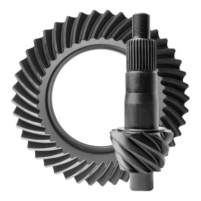 High Performance Ring &amp; Pinion Set GM 10.5 Inch 14 Bolt Thick 5.38 Ratio 14T 10.5 Inch GM 5.38 Thick R&amp;P (Fits 4.10 &amp; Down Case) Yukon Gear
