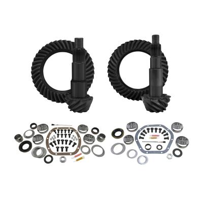 Gear &amp; Install Kit Package For Jeep Jk Non-Rubicon 4.56 Ratio JK Non-Rubicon D30/D44 Gear/Kit Package 4.56 Yukon Gear