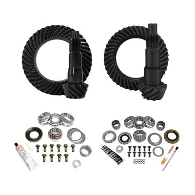 Re-Gear And Install Kit D30 Front/D35 Rear Jeep JL Non-Rubicon 5.13 JL Non-Rubicon D35 (M200) Rear/ D30 (M186) Front 5.13 Ratio Complete Gear/Kit Package Yukon Gear