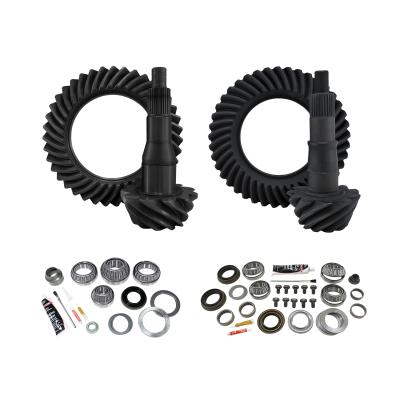 Re-Gear &amp; Installation Kit Ford 9.75 Inch Various F150 4.11 Ratio Fr&amp;Rr '11&amp;Up Ford F150 W/9.75 Rear 4.11 Complete Gear Package F/R R&amp;Ps &amp; Master Kits Yukon Gear