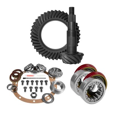 8.6 Inch GM 4.56 Rear Ring &amp; Pinion Install Kit Axle Bearings &amp; Seal 8.6 Inch GM 4.56 Rear R&amp;P Gear/ Install Kit Package W/ Ak C10 '09&amp;Up Trk &amp; Suv Yukon Gear