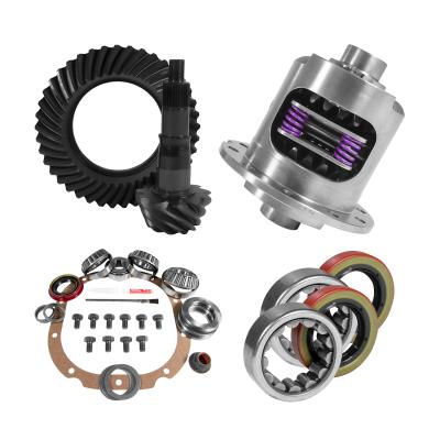 8.8 Inch Ford 3.31 Rear Ring &amp; Pinion Install Kit 31 Spline Posi 2.53 Inch Axle Bearings 8.8 Ford 3.31 Rear R&amp;P Gear/ Install Kit Package With 31 Spline Posi &amp; Ak 1559 Axle Bearings (2.53 Inch Od) Yukon Gear