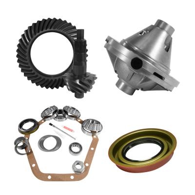 10.5 Inch GM 14 Bolt 3.73 Rear Ring &amp; Pinion Install Kit 30 Spline Posi 14T 10.5 Inch GM 3.73 Rear R&amp;P Gear/ Install Kit Package W/ Posi '99-'10 GM Trk &amp; Suv Yukon Gear