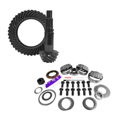 11.25 Inch Dana 80 4.11 Rear Ring &amp; Pinion Install Kit 4.125 Inch OD Head Bearing D80/ 11.25 Inch Dana 4.11 Rear R&amp;P Gear/ Install Kit Package 4.125 Inch OD Head Bearing Yukon Gear