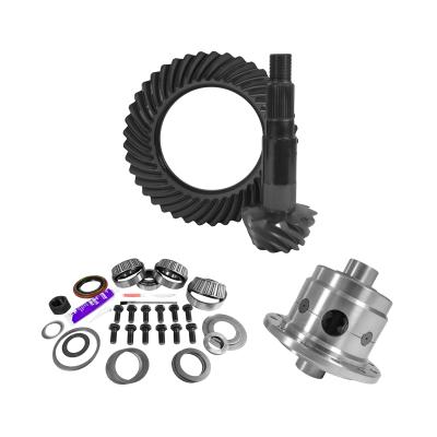 11.25 Inch Dana 80 4.88 Rear Ring &amp; Pinion Install Kit 35 Spline Posi 4.125 Inch Bearing D80/ 11.25 Inch Dana 4.88 Rear R&amp;P Gear/ Install Kit Package With Posi 4.125 Inch OD Head Bearing Yukon Gear