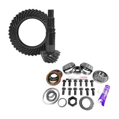 11.25 Inch Dana 80 3.73 Rear Ring &amp; Pinion Install Kit 4.375 Inch OD Head Bearing D80/ 11.25 Inch Dana 3.73 Rear R&amp;P Gear/ Install Kit Package 4.375 Inch OD Head Bearing Yukon Gear