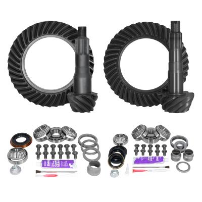 Ring &amp; Pinion Gear Kit Package Front &amp; Rear With Install Kits - Toyota 8.75/8IFS Toyota Tacoma 2016 &amp; Up (8.75/8IFS) 5.29 Ratio Gear Package Yukon Gear