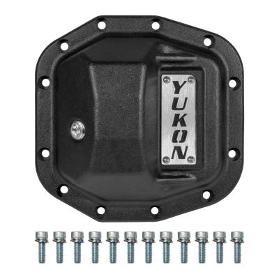 Hardcore Nodular Iron Cover For Jeep Wrangler JL Dana 30 JL D30 (M186) Nodular Iron Differential Cover 12 Bolt Yukon Gear